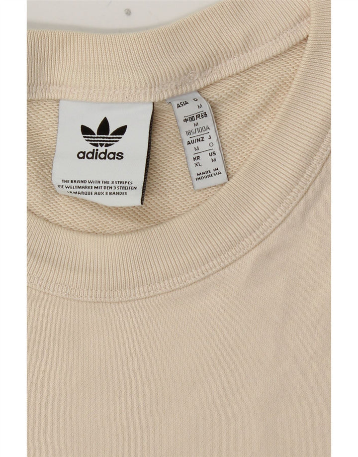 Ανδρικό φούτερ ADIDAS Jumper Μεσαίο λευκό βαμβακερό