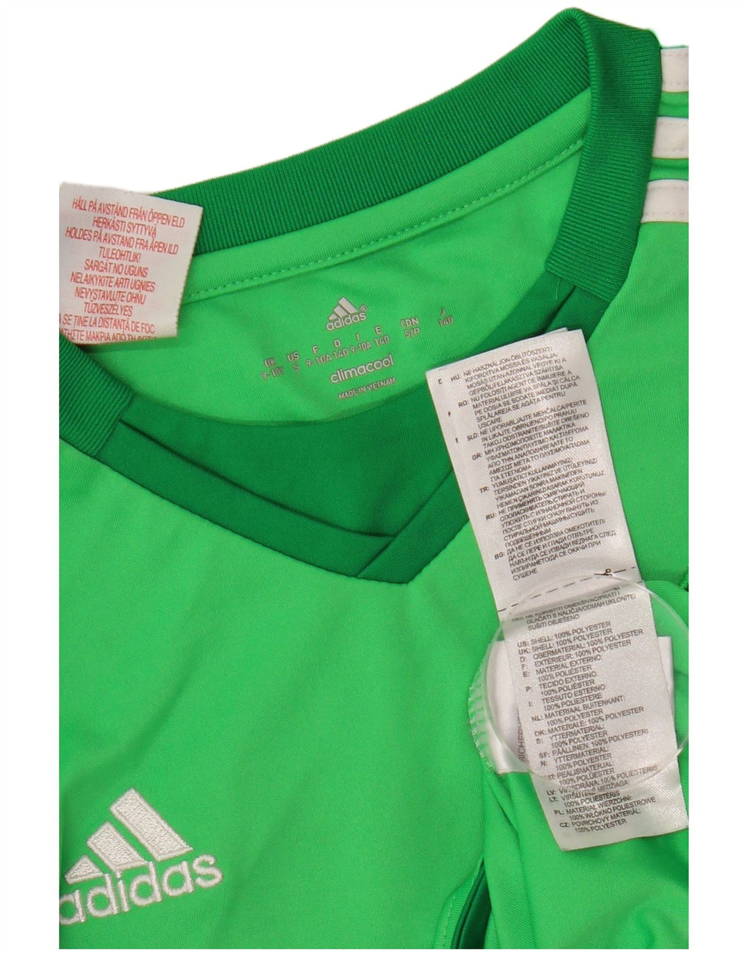 ADIDAS Boys Manchester United Graphic Μακρυμάνικο 9-10 Χρόνια Πράσινο