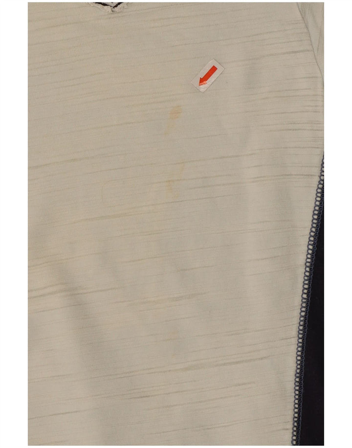 Ανδρικό γραφικό πόλο μπλουζάκι Lotto 2XL Λευκό, βαμβακερό