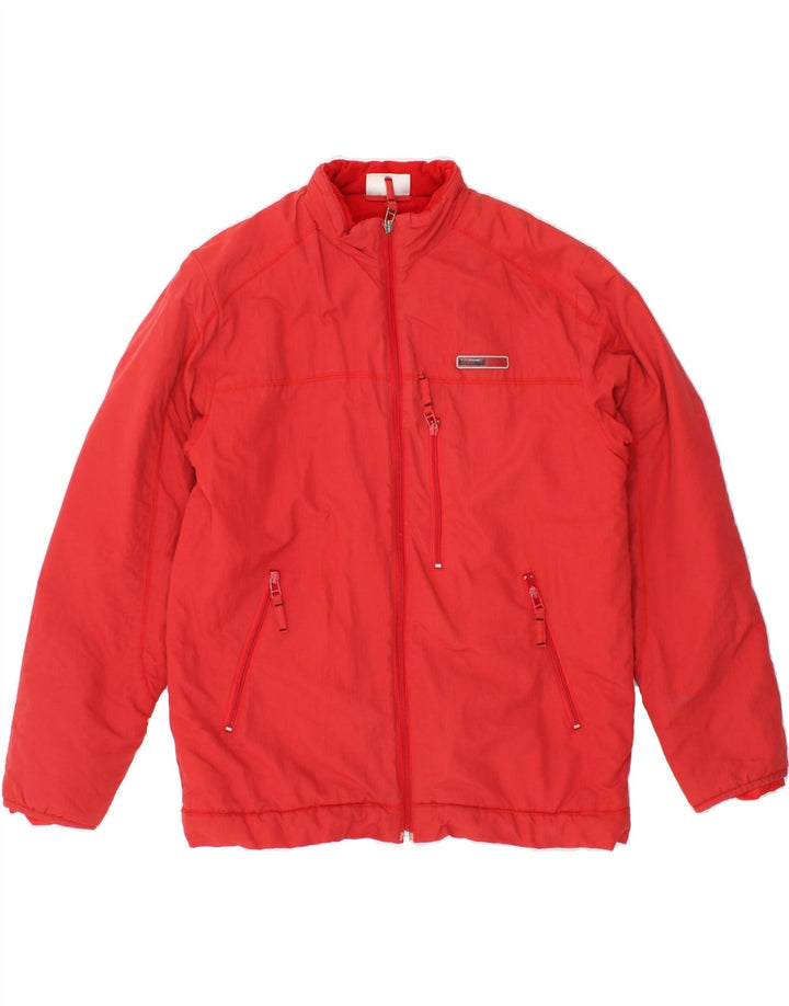 PUMA Mens Padded Jacket UK 36 Small Red Polyester Vintage Puma and Second-Hand Puma from Messina Hembry 