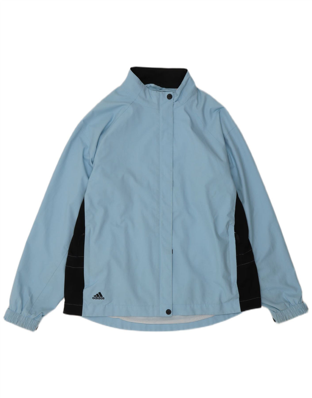 ADIDAS Womens Clima Proof Tracksuit Top Jacket UK 16 Large Blue