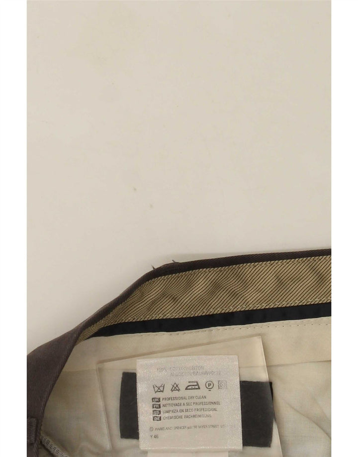 Marks & Spencer Ανδρικό παντελόνι Chino St. Michael Straight W36 L31 Γκρι