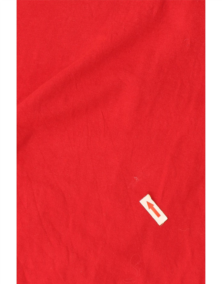 Kappa Ανδρικό T-Shirt Top Μικρό κόκκινο βαμβακερό