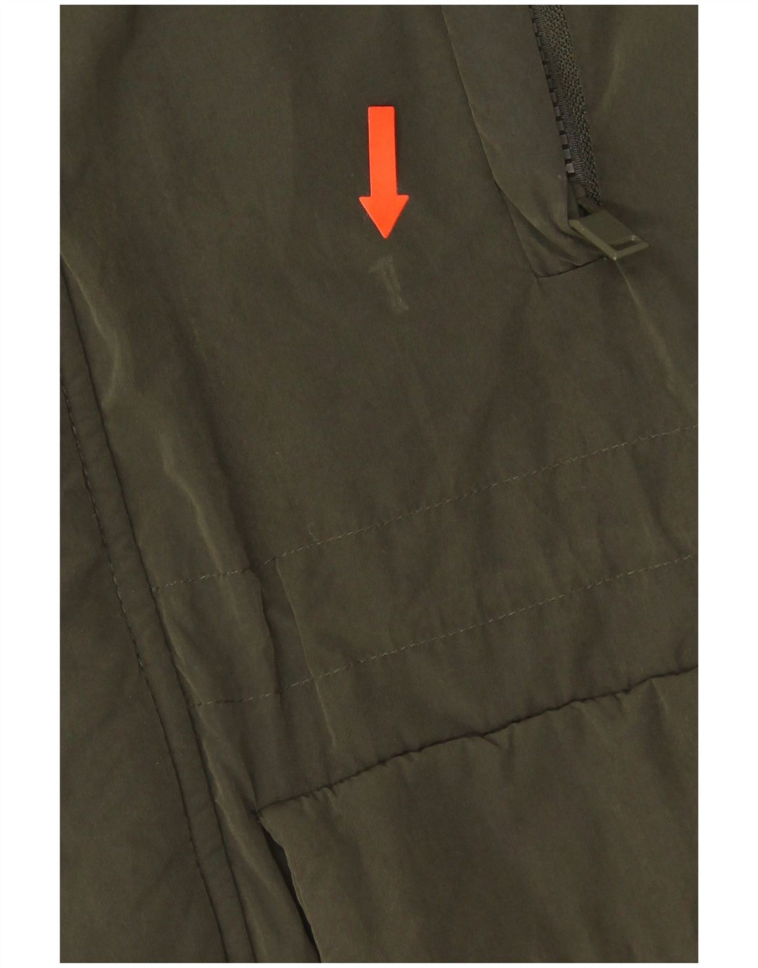 Zara Ανδρικό παλτό με κουκούλα UK 40 Large Green