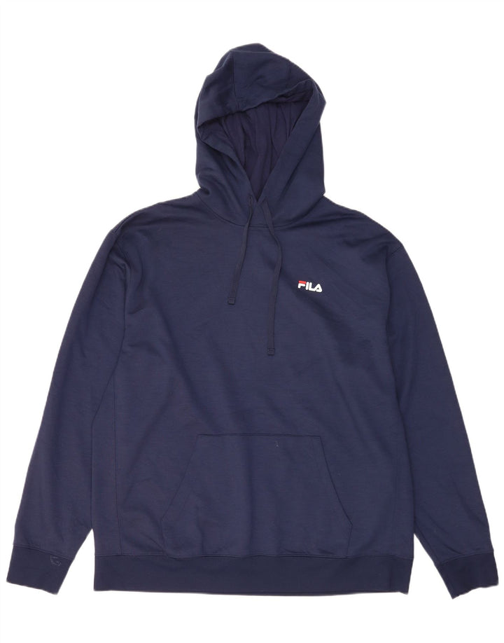 Fila Ανδρικό Hoodie Jumper XL Navy Blue Polyester