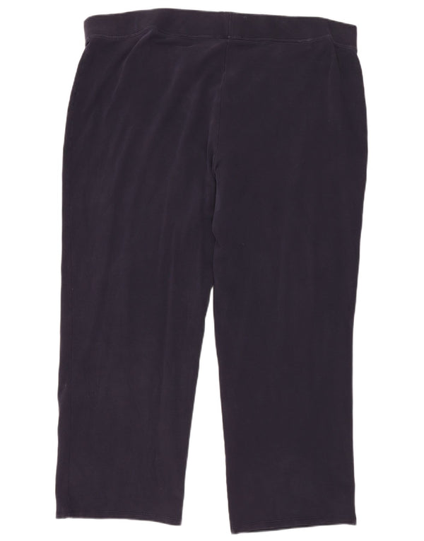 Marks & Spencer Γυναικεία φόρμα παντελόνι UK 24 4XL W42 L28 Navy Blue