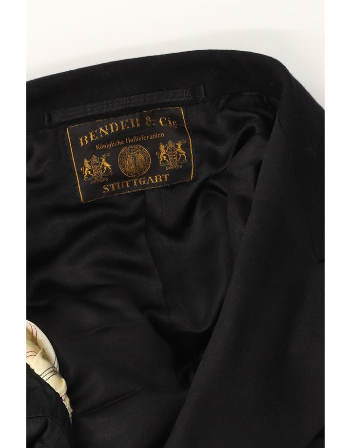 Vintage γυναικείο σακάκι UK 14 Medium Black