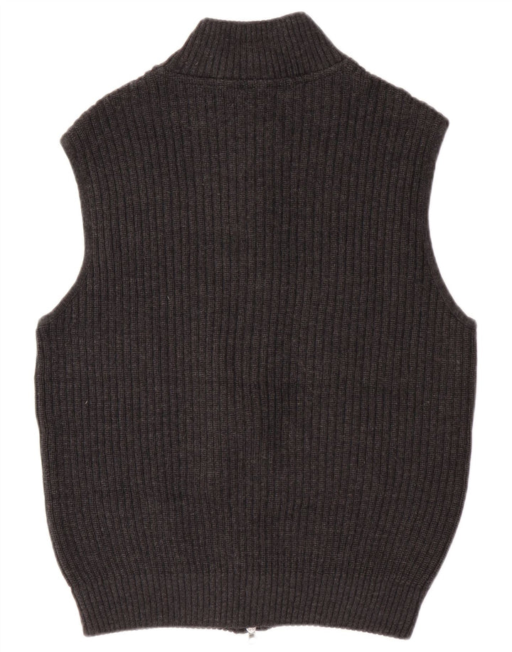 Ανδρική ζακέτα Bramante, παρθένο μαλλί μεσαίου γκρι