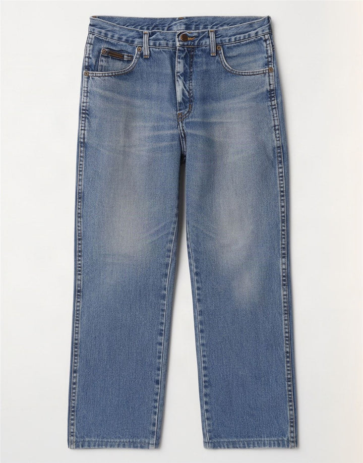 Wrangler Ανδρικό Texas Straight Jeans W32 L27 Μπλε βαμβακερό