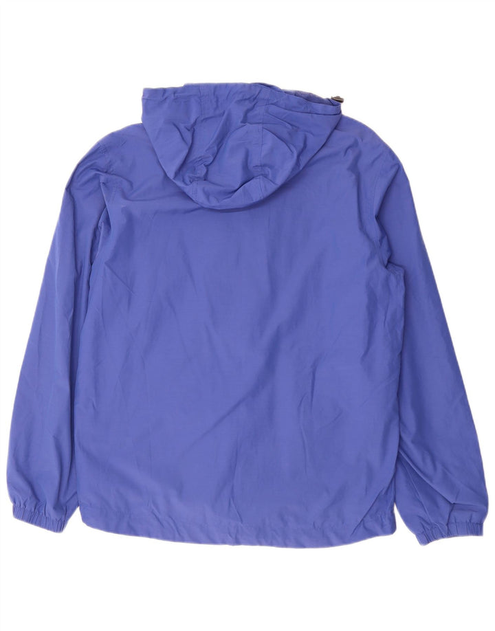 LYLE & SCOTT Ανδρικό μπουφάν βροχής με κουκούλα UK 38 Medium Navy Blue Nylon