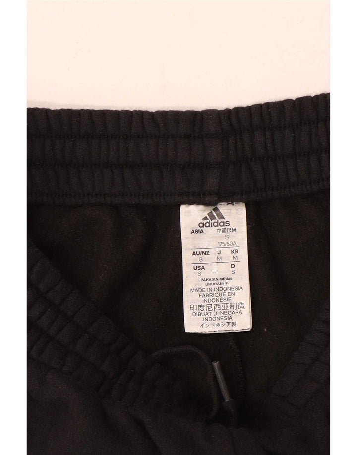 Ανδρική αθλητική φόρμα Adidas Παντελόνι Μικρό μαύρο βαμβακερό