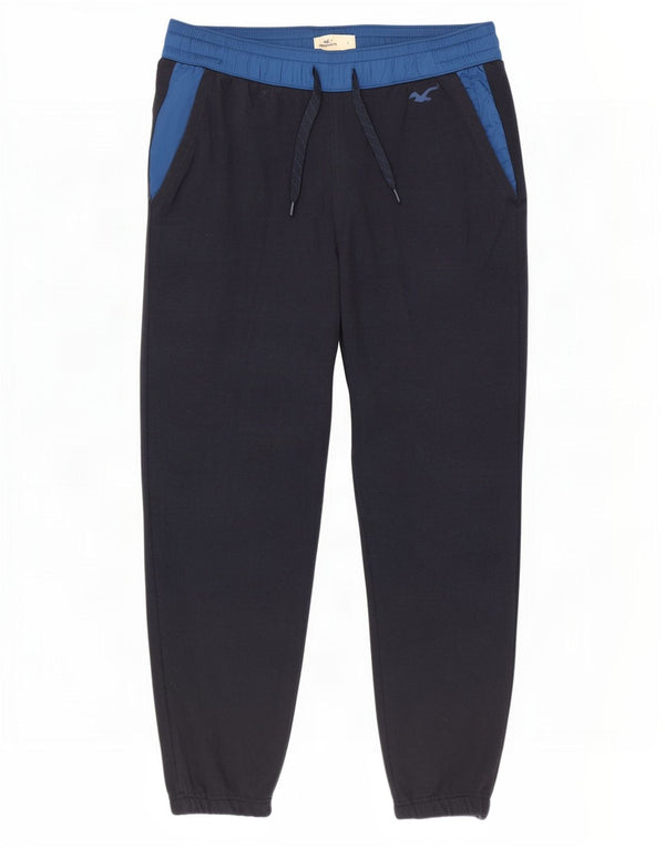 Ανδρική φόρμα Hollister Παντελόνι Joggers Small Navy Blue Colourblock