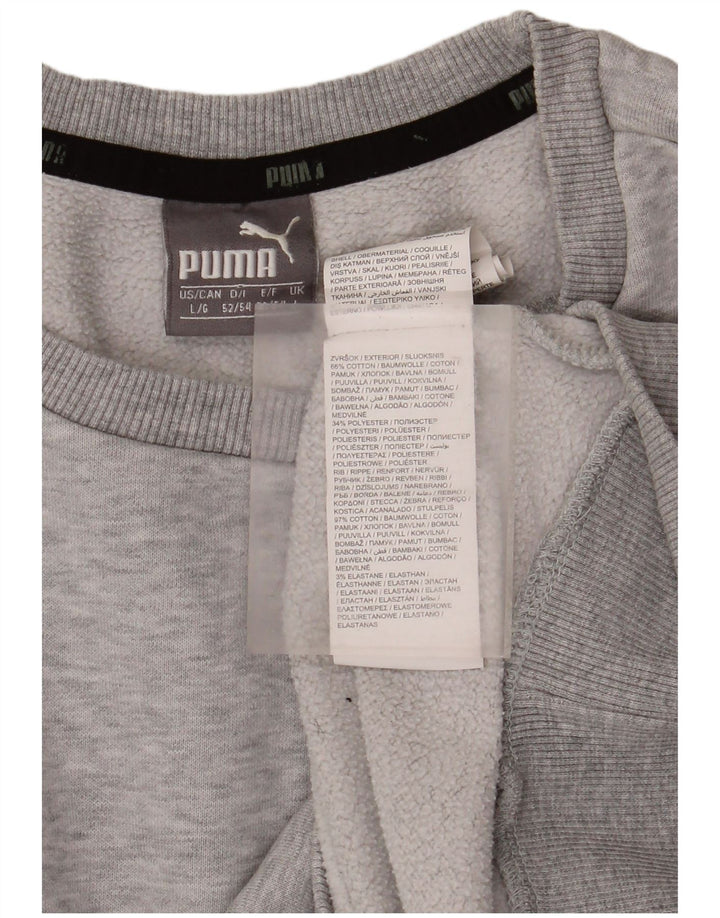 Ανδρικό φούτερ Puma Jumper Μεγάλο γκρι βαμβάκι