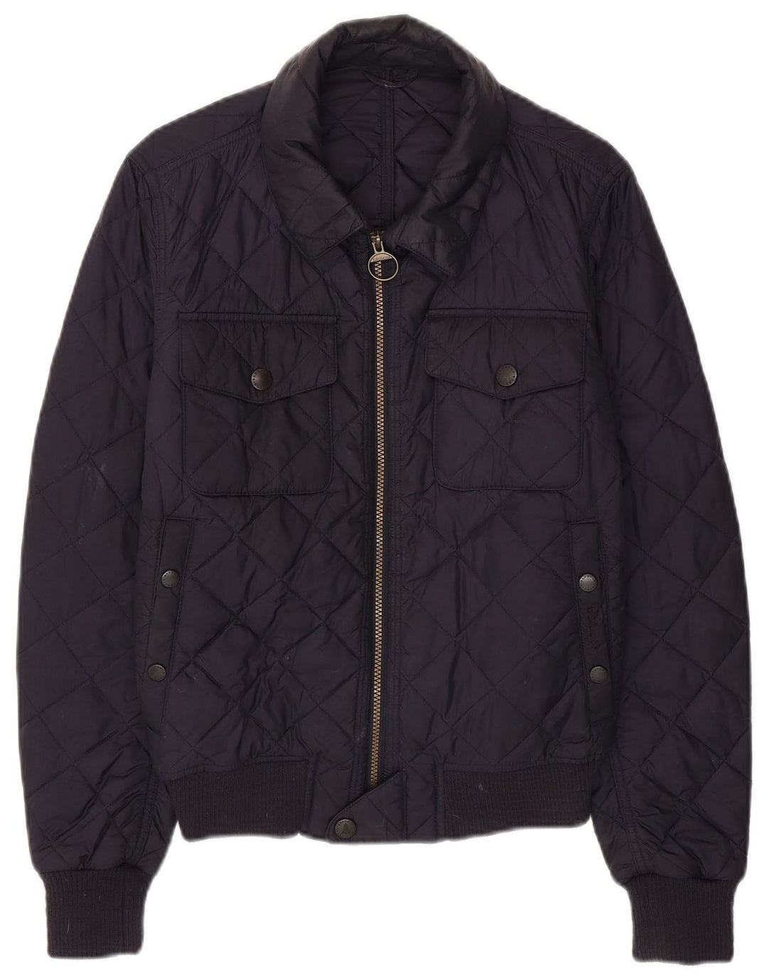 Ανδρικό καπιτονέ μπουφάν Barbour UK 36 Small Navy Blue Polyamide