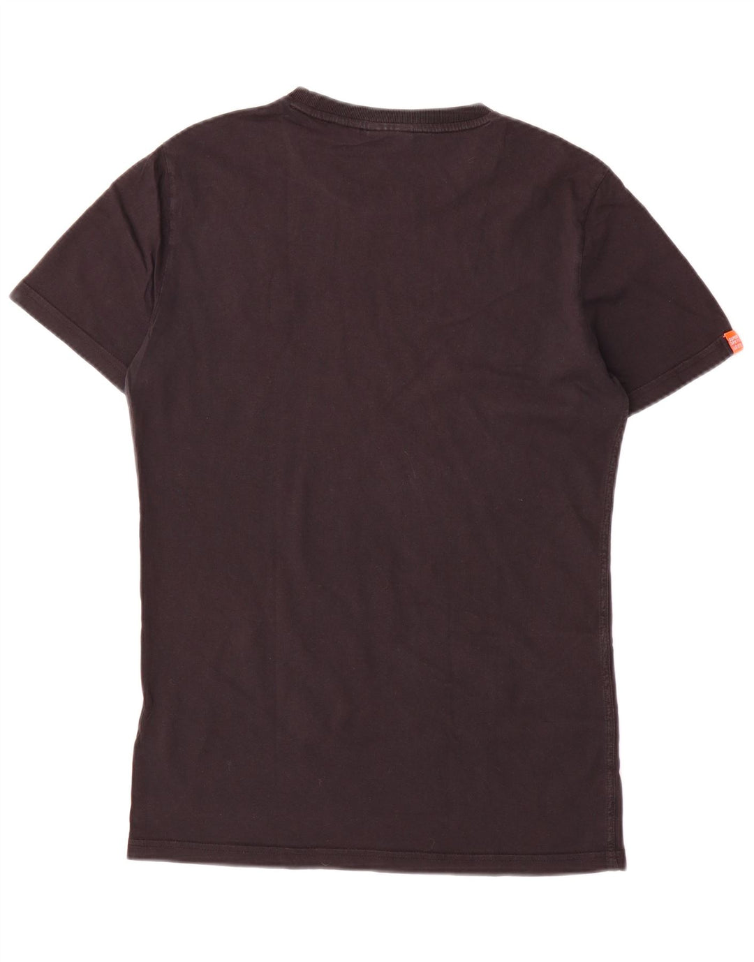 Superdry Ανδρικό T-Shirt Top Μικρό μαύρο βαμβακερό