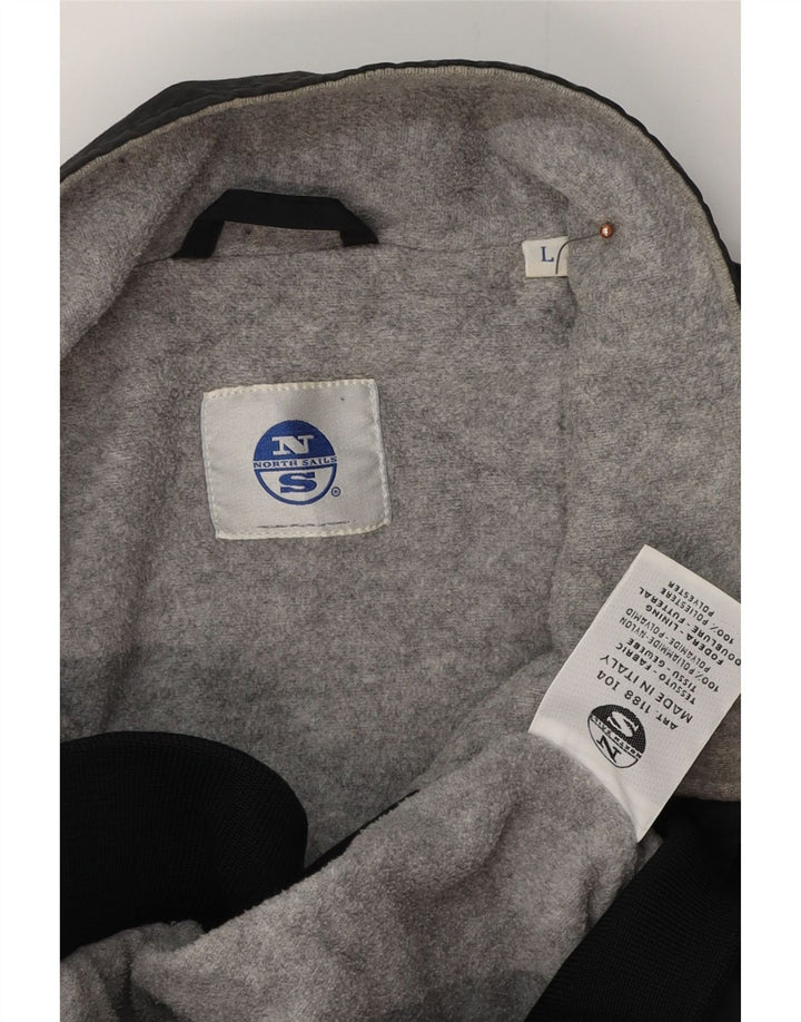 NORTH SAILS Ανδρικό μπουφάν UK 40 Large Black Polyamide