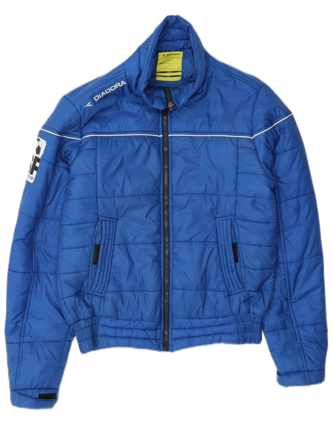 Μπουφάν Diadora Boys Graphic Padded Jacket 9-10 Years Large Blue Polyester