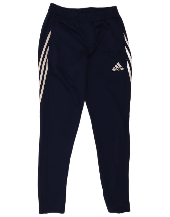 Ανδρική αθλητική φόρμα Adidas Climalite Μικρό Navy Blue Polyester