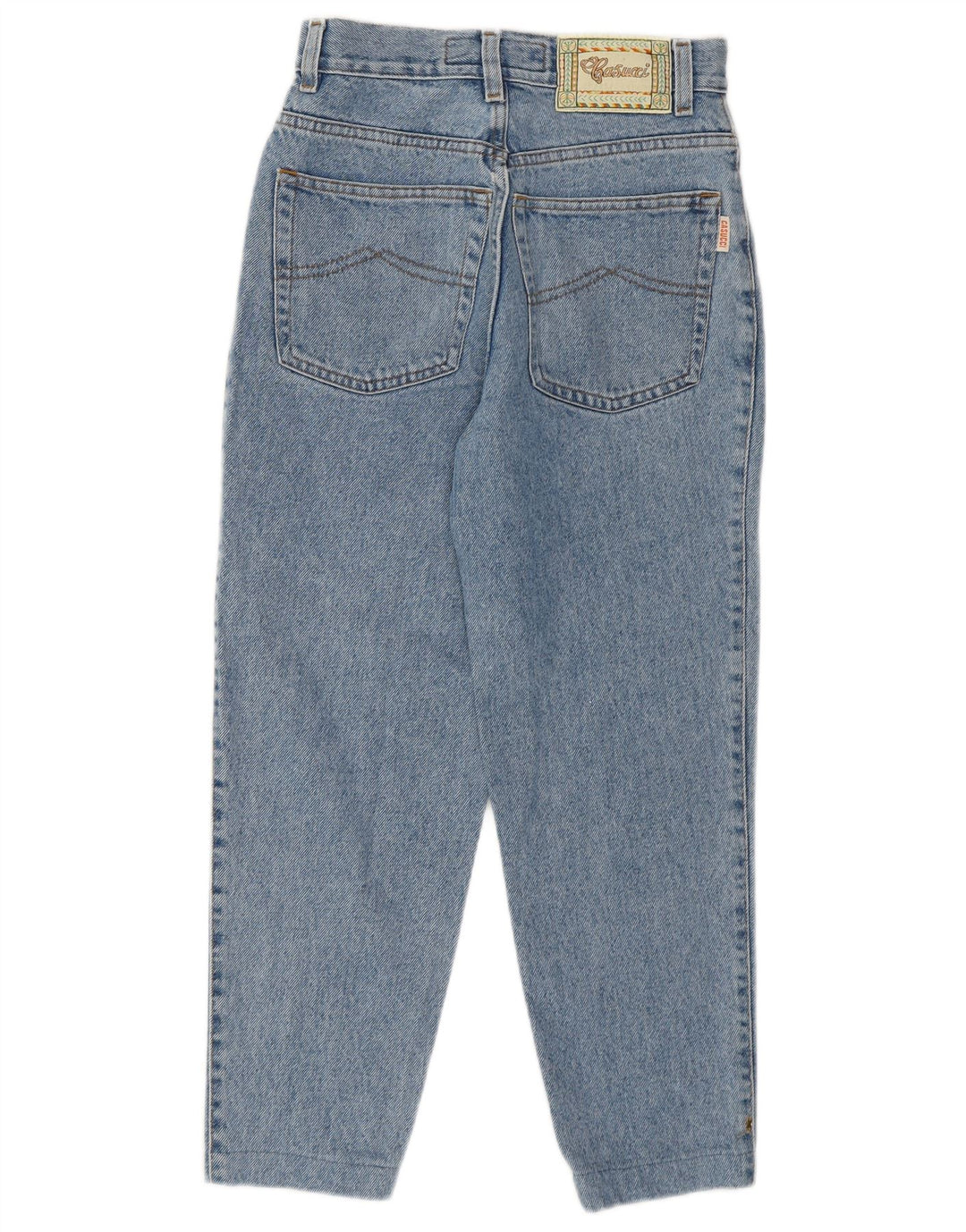 CASUCCI Crop Γυναικείο Ψηλόμεσο Τζιν IT 42 Medium W26 L23 Μπλε