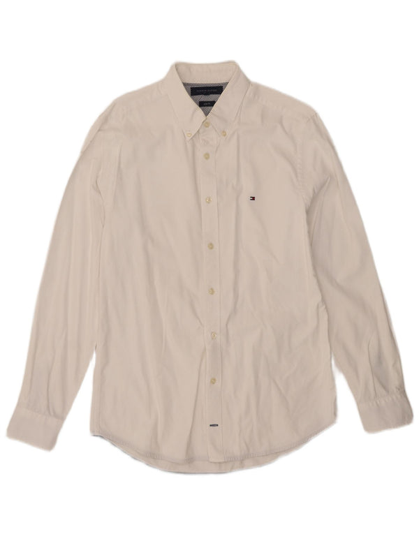 Ανδρικό πουκάμισο Tommy Hilfiger Slim Fit Medium White