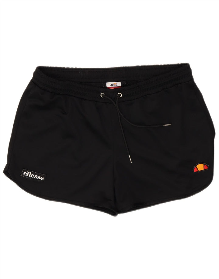 Γυναικείο αθλητικό σορτς Ellesse UK 16 μεγάλο μαύρο πολυεστέρα