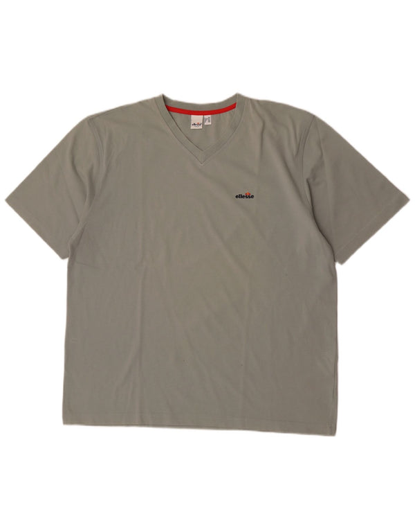 Ανδρικό T-Shirt Ellesse Top XL Γκρι βαμβακερό