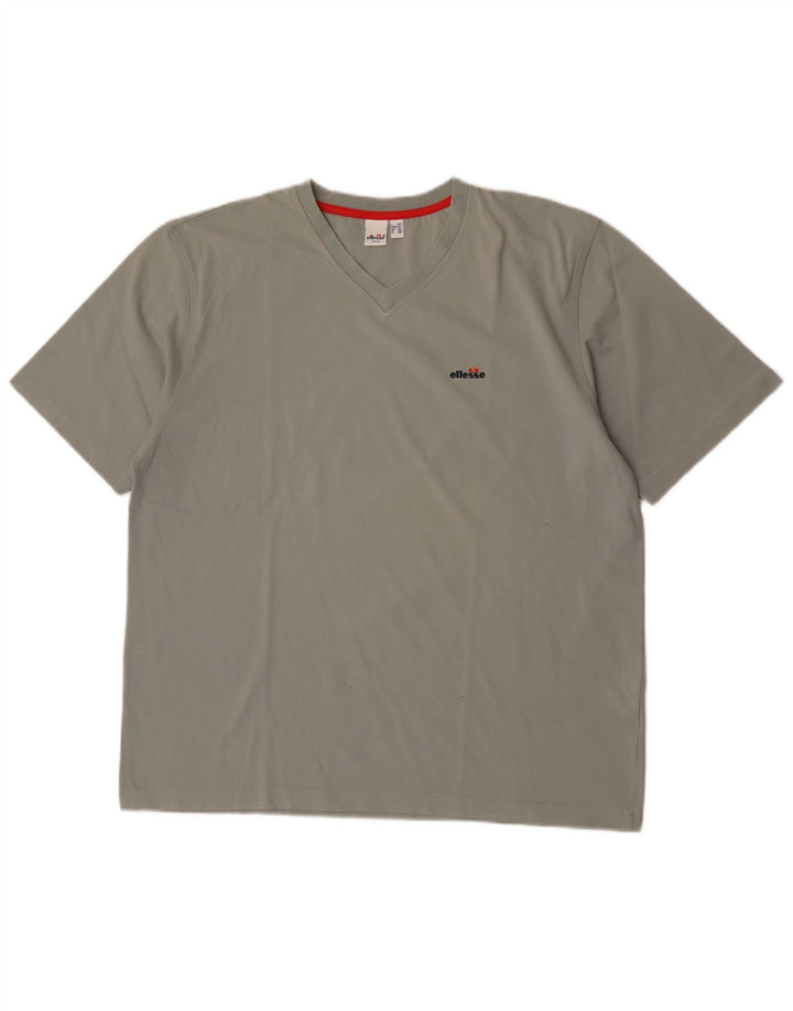 Ανδρικό T-Shirt Ellesse Top XL Γκρι βαμβακερό