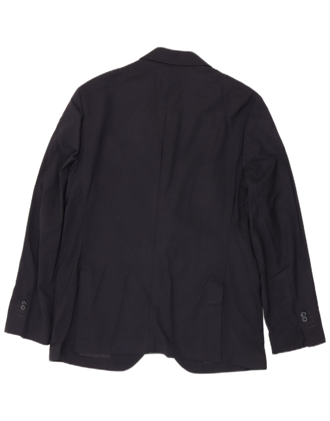 Massimo Dutti Ανδρικό σακάκι μπλέιζερ EU 52 Μεγάλο Μαλλί Navy Blue