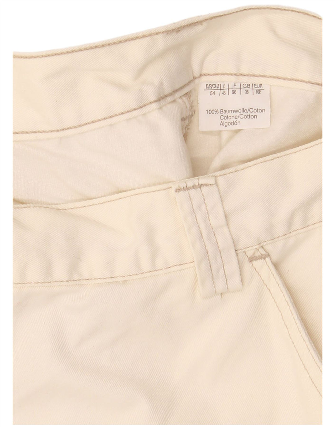 Vintage Ανδρικό σορτς Cargo W38 XL Λευκό βαμβακερό