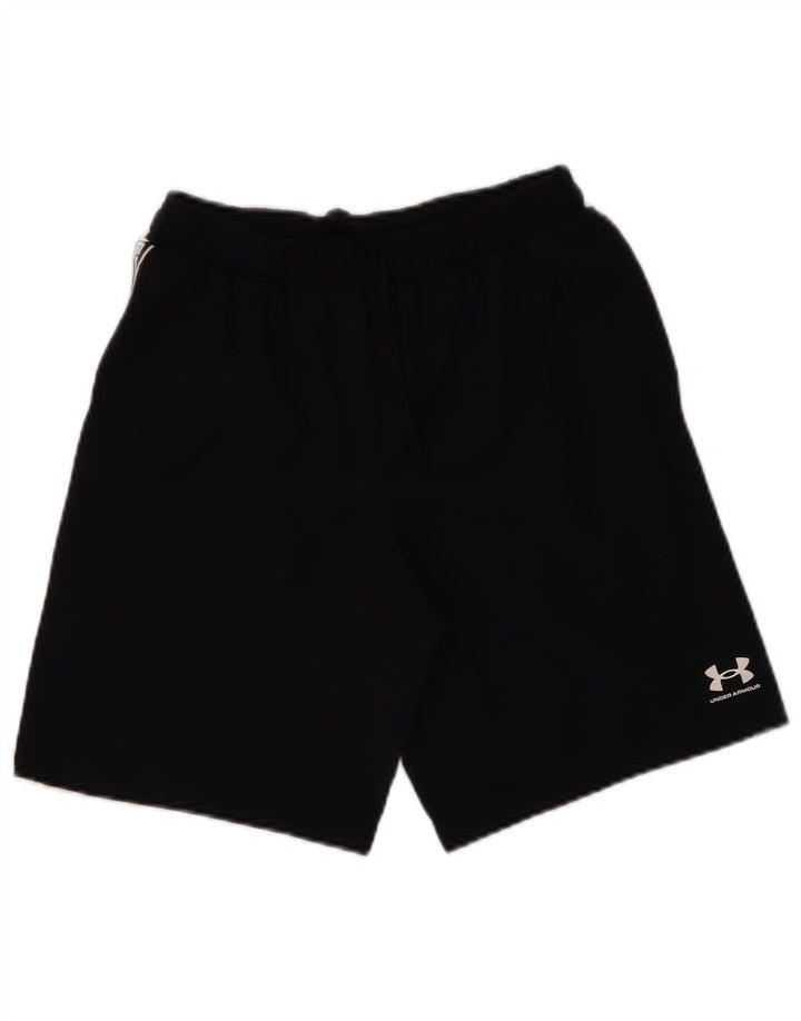 UNDER Armour Boys Heat Gear Graphic Sport σορτς 11-12 ετών μεγάλο μαύρο