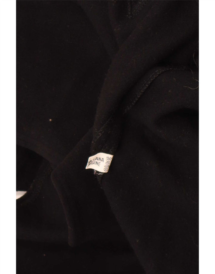 Vintage Γυναικείο Παλτό Poncho One Size Μαύρο παρθένο μαλλί