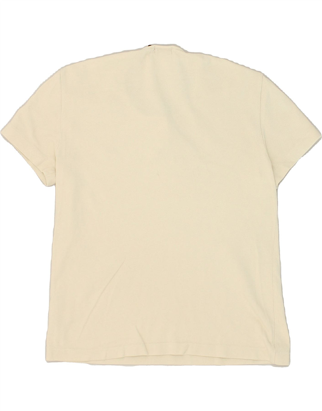 HENRY COTTONS Womens T-Shirt Top IT 46 Large Beige Cotton | Vintage Henry Cottons | Thrift | Second-Hand Henry Cottons | Used Clothing | Messina Hembry 