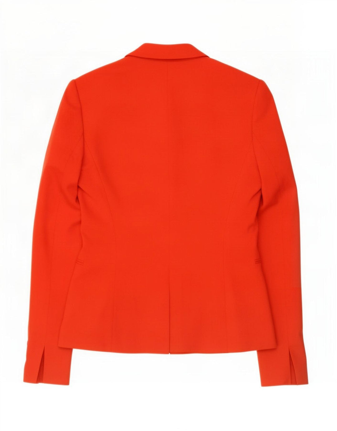 Zara Γυναικείο σακάκι 1 κουμπιού Blazer UK 12 μεσαίο κόκκινο βισκόζη