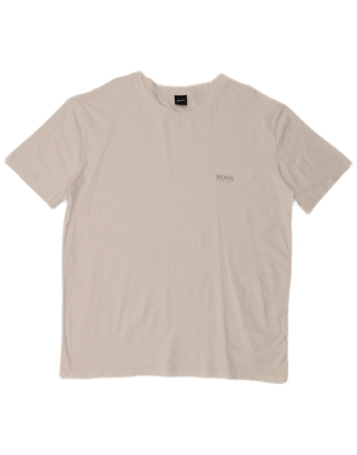 Ανδρικό T-Shirt Hugo Boss Top 2XL Λευκό