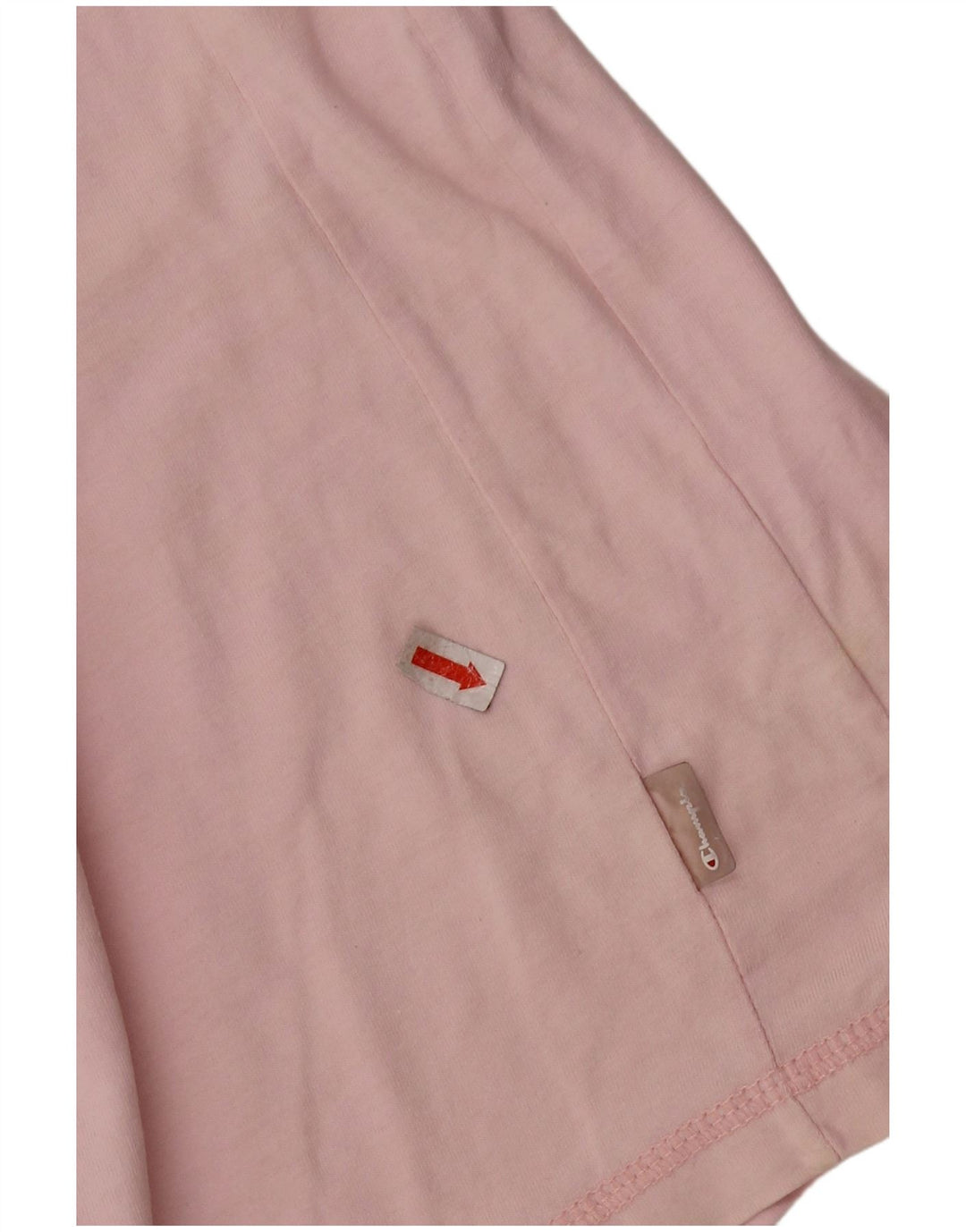 CHAMPION Γυναικείο γραφικό T-Shirt Top UK 10 Small Pink