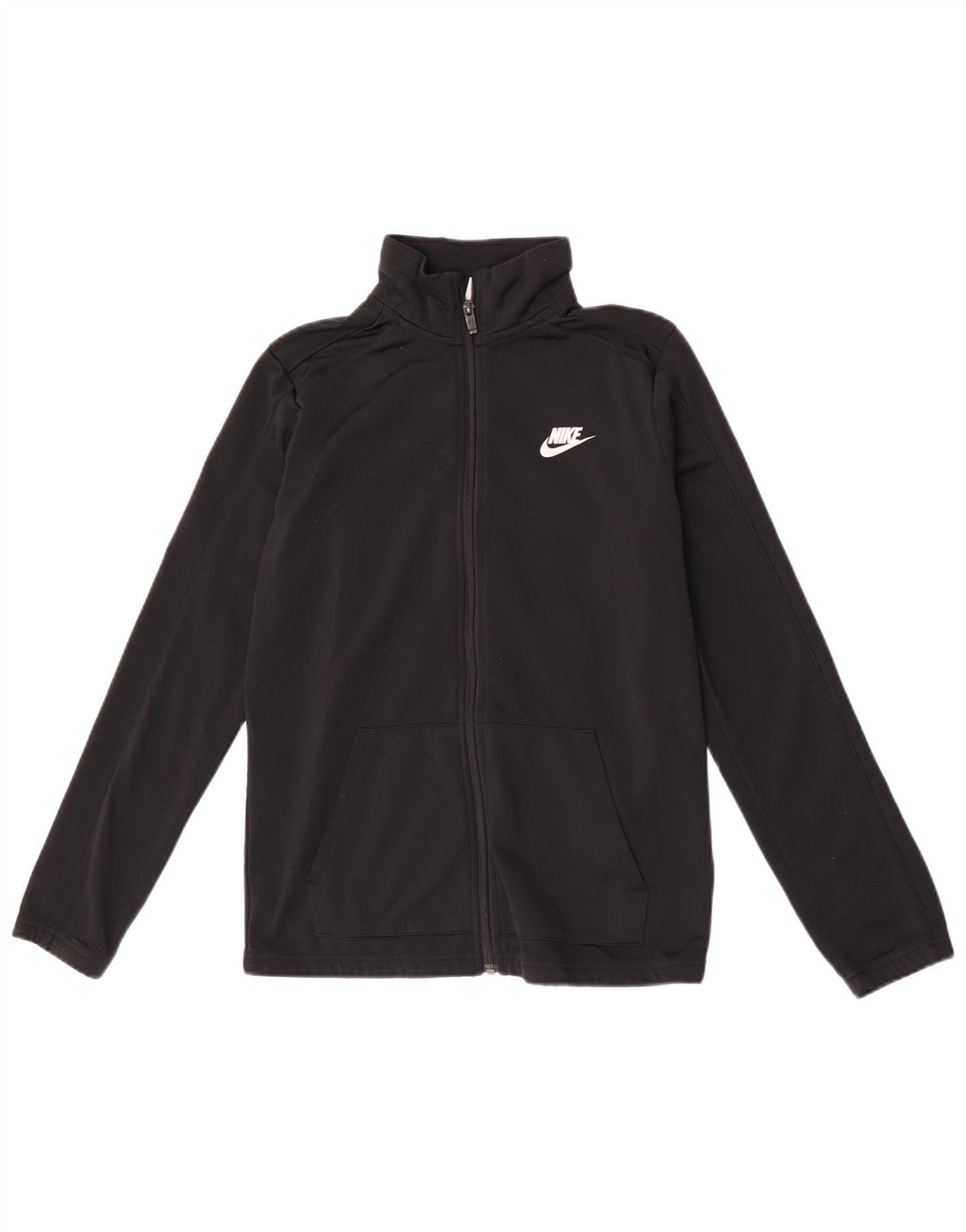 Μπουφάν Nike Boys αθλητική φόρμα 13-14 ετών XL μαύρο πολυεστέρα
