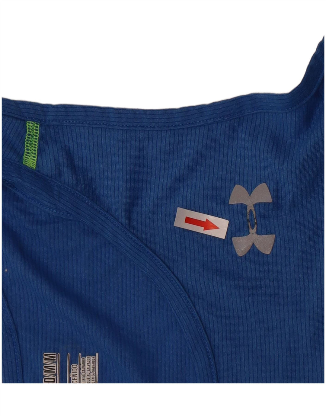 Ανδρικό φανελάκι Under Armour Heat Gear Top Medium Blue Pinstripe