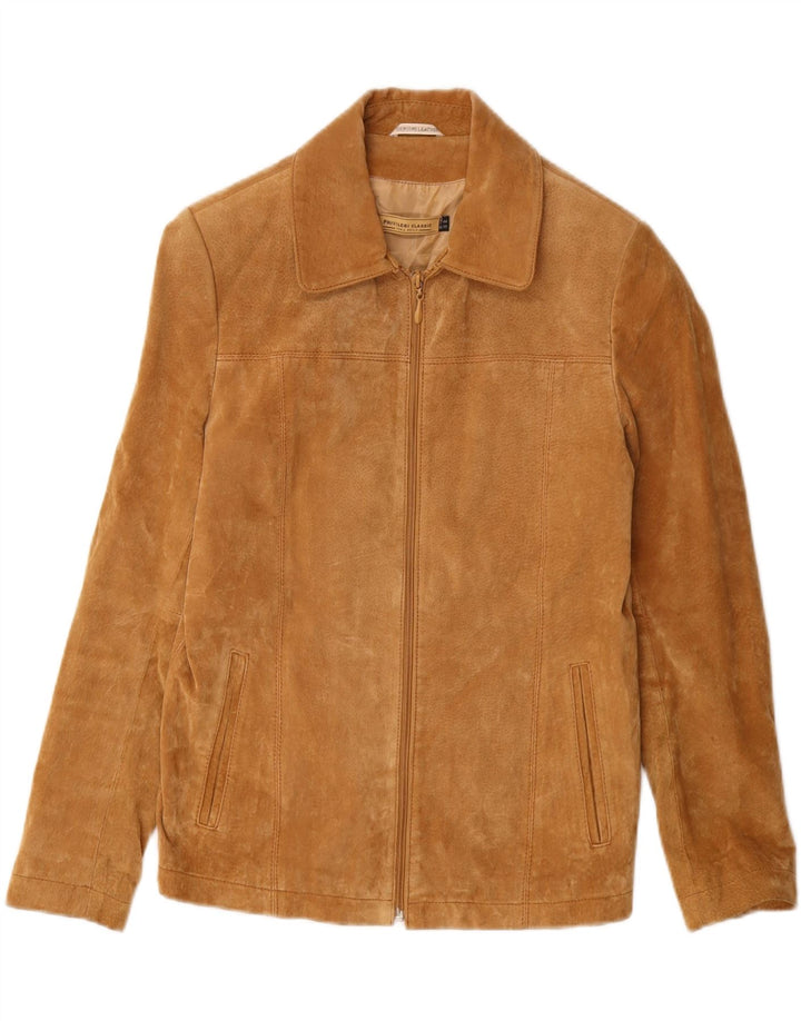 Privilegi Γυναικείο Suede Jacket IT 44 Medium Beige Leather