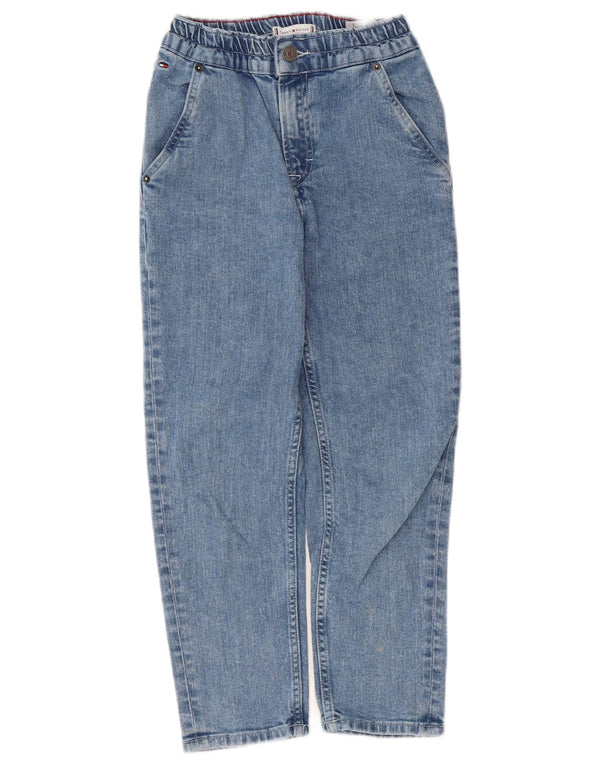 Tommy Hilfiger Boys Tapered Jeans 9-10 Years W24 L21 Blue Cotton