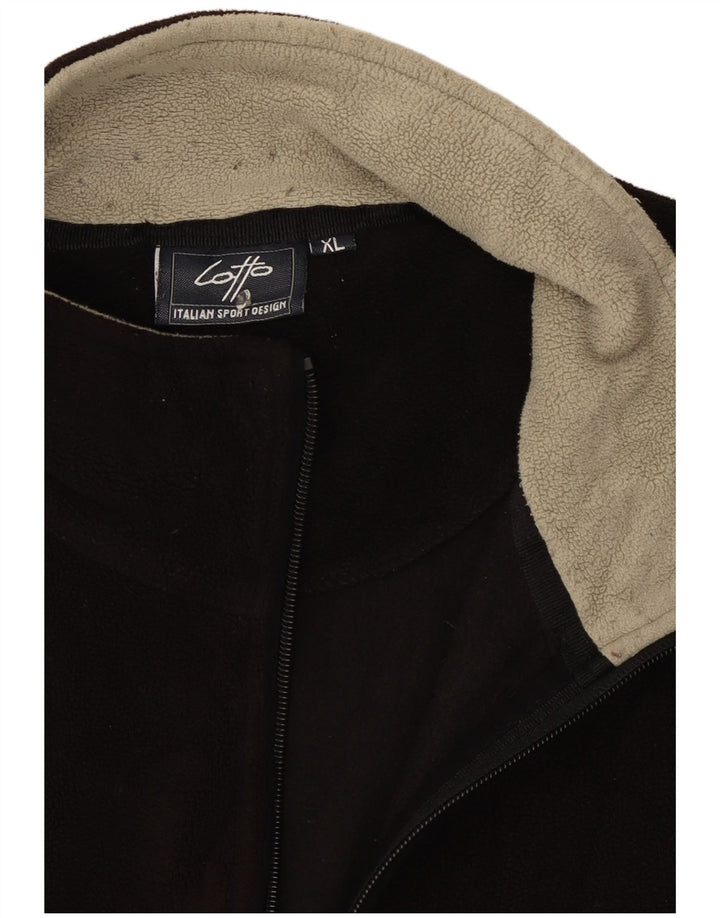 Lotto Γυναικείο Fleece Jacket UK 18 XL Μαύρο