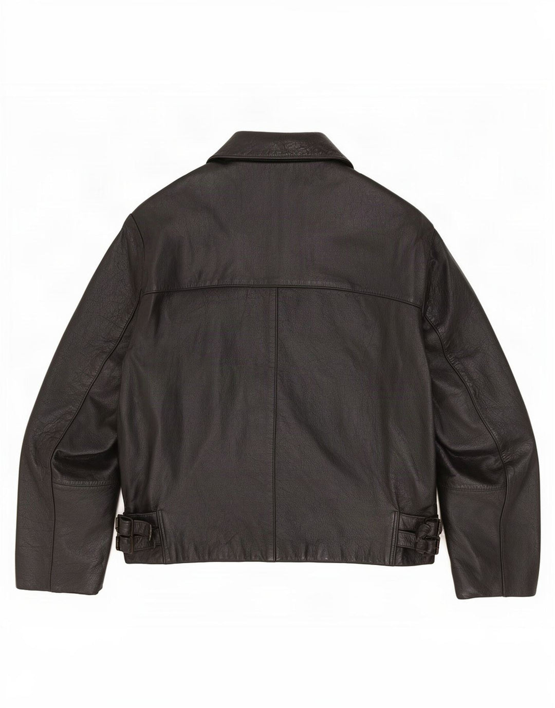 Vintage Ανδρικό Δερμάτινο Μπουφάν UK 42 XL Μαύρο
