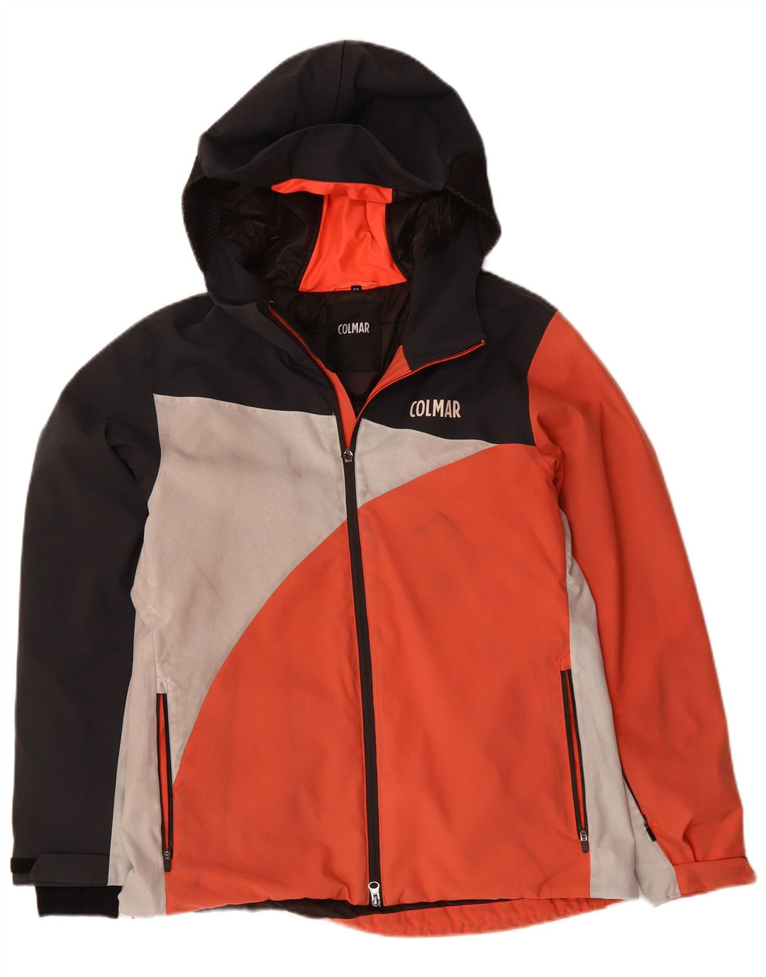 Ανδρικό αντιανεμικό μπουφάν με κουκούλα COLMAR IT 50 μεγάλο ροζ χρώμα