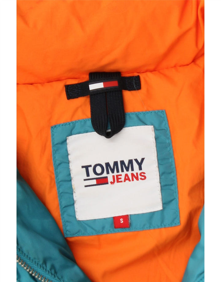 Tommy Hilfiger γυναικείο μπουφάν με επένδυση UK 10 Small Blue Polyamide