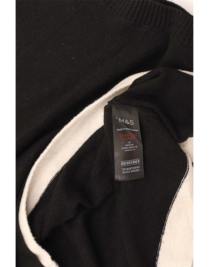 Marks & Spencer Γυναικείο γιλέκο Tank Top UK 14 Medium Black Polyester