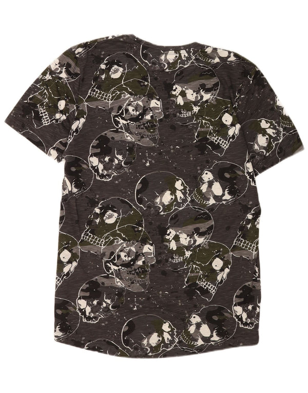 Jack & Jones Ανδρικό T-Shirt Slim Fit Top XL Grey Gothic