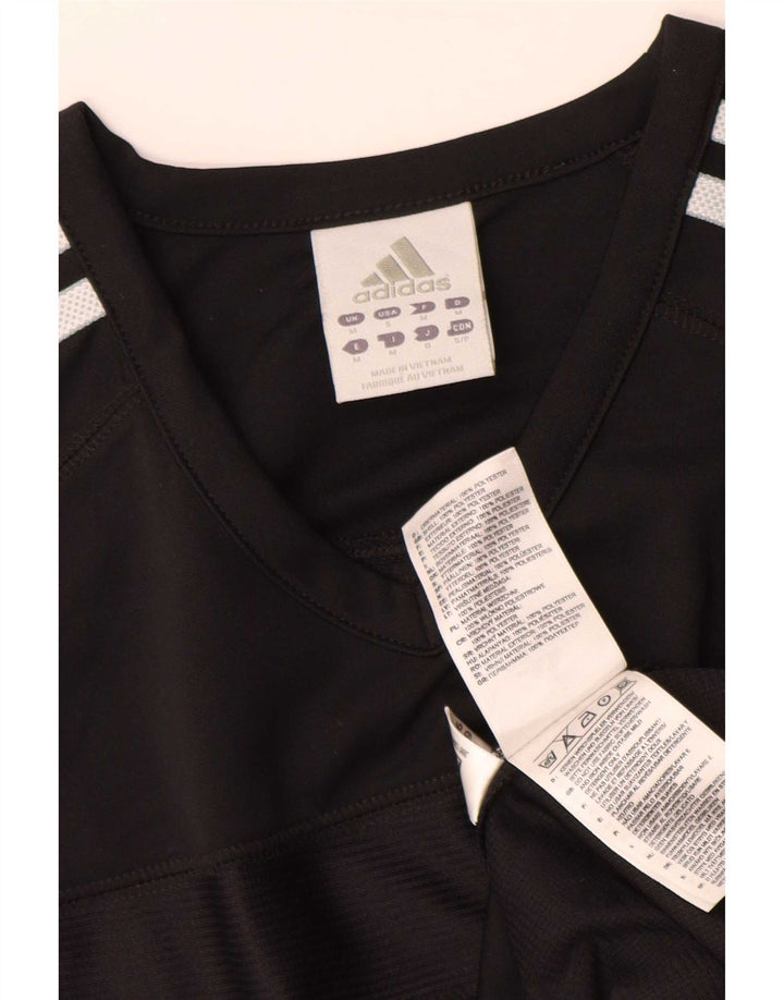 Ανδρικό T-Shirt Adidas Climacool Top Medium Black Colourblock Πολυεστέρας