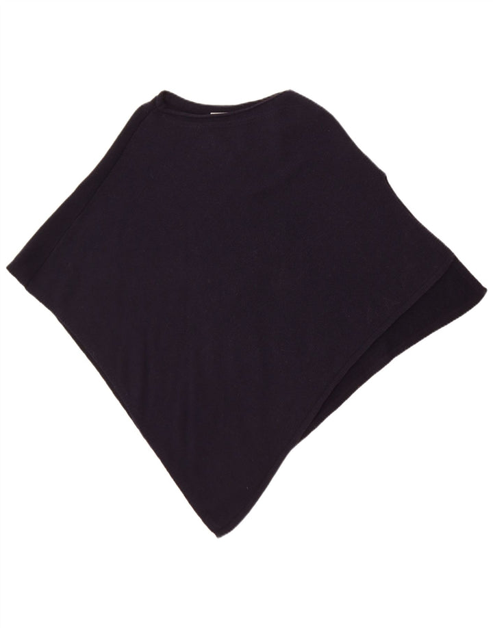 Γυναικείο παζλ Poncho Jumper One Size Μαλλί Navy Blue