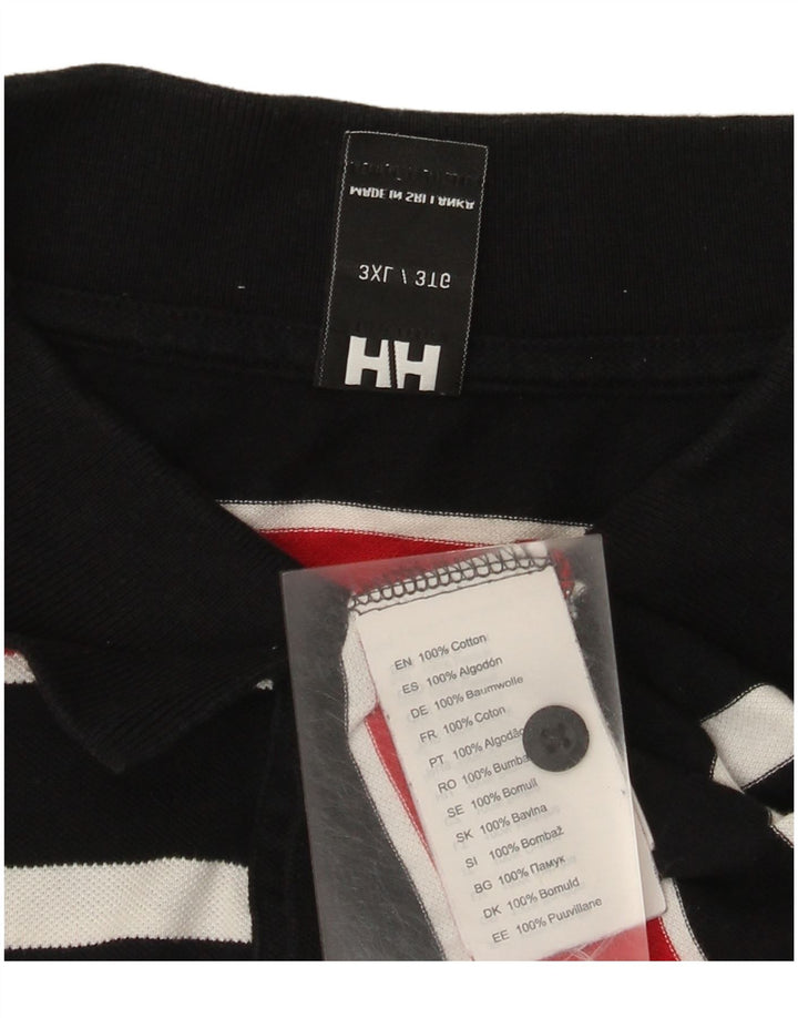 Helly Hansen Ανδρικό Πόλο Μπλουζάκι 3XL Πολύχρωμο Βαμβακερό ριγέ