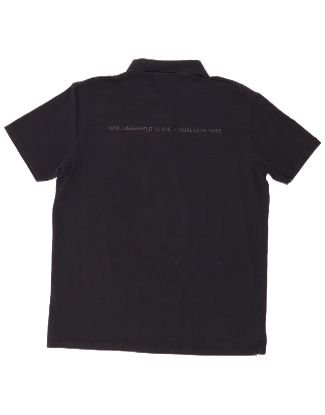 Ανδρικό μπλουζάκι πόλο Karl Lagerfeld XL Navy Blue