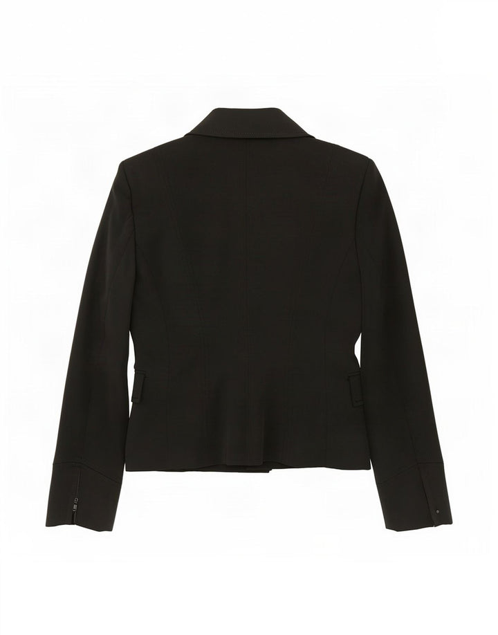 Mariella Rosati Γυναικείο σακάκι 2 κουμπιών UK 10 Small Black Polyester